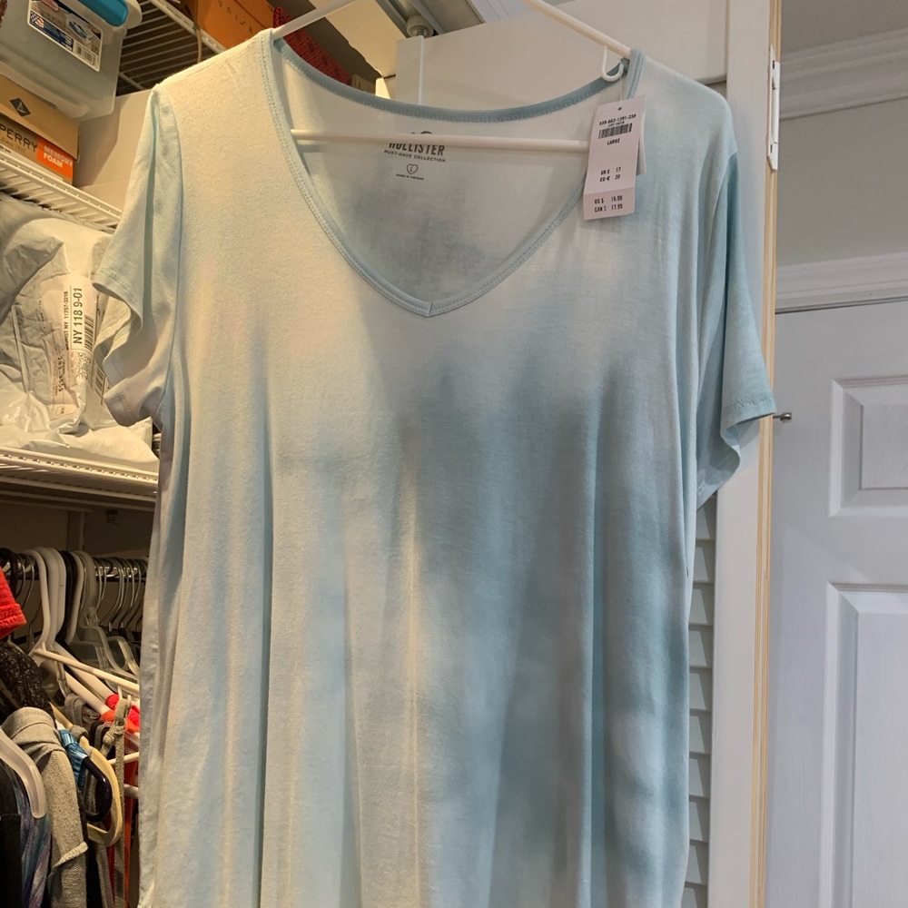 NWT Tye Dye Hollister women’s T-shirt Large